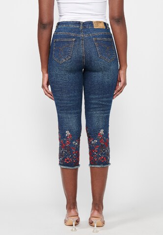 KOROSHI Skinny Jeans in Blau