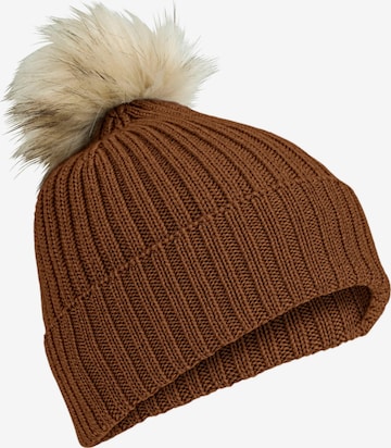 FALKE Mütze in Braun: Vorderseite