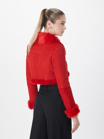 Karen Millen Between-season jacket in Red