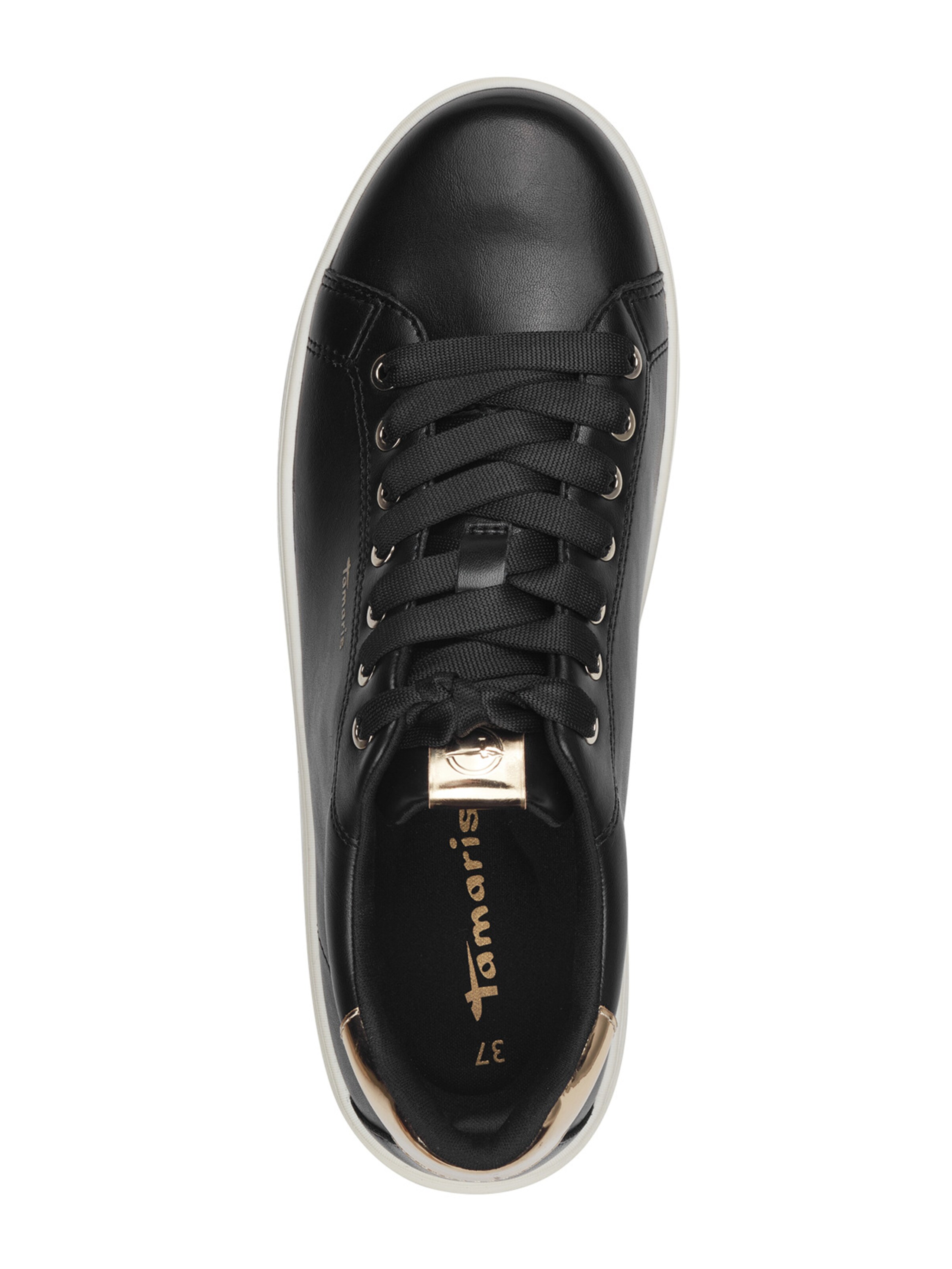 Tamaris Platform trainers in Black