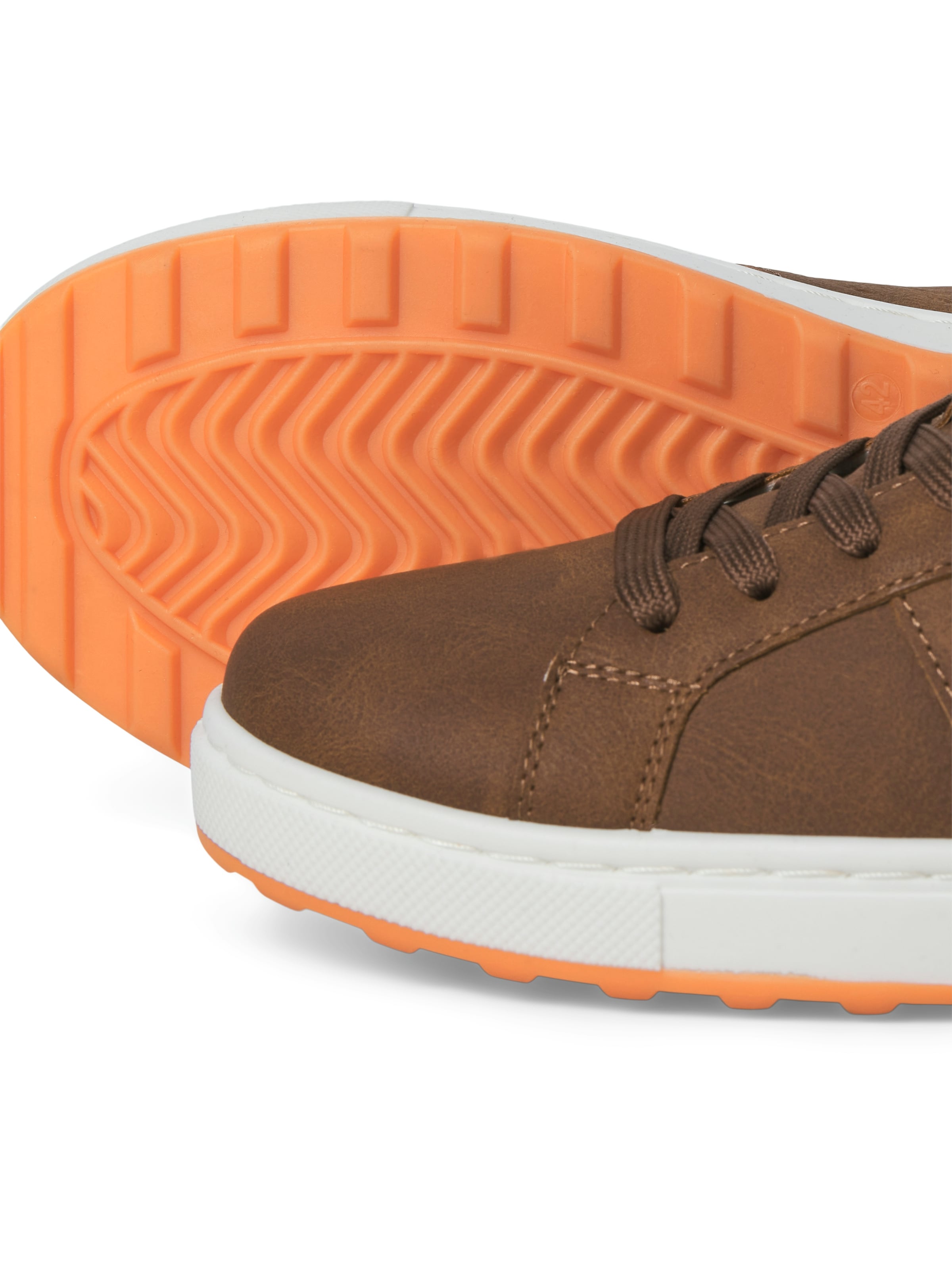 brūns JACK & JONES Zemie brīvā laika apavi 'JFWCARDIFF'