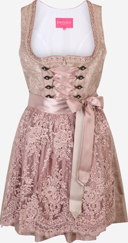 Dirndl Krüger Madl en rose : devant