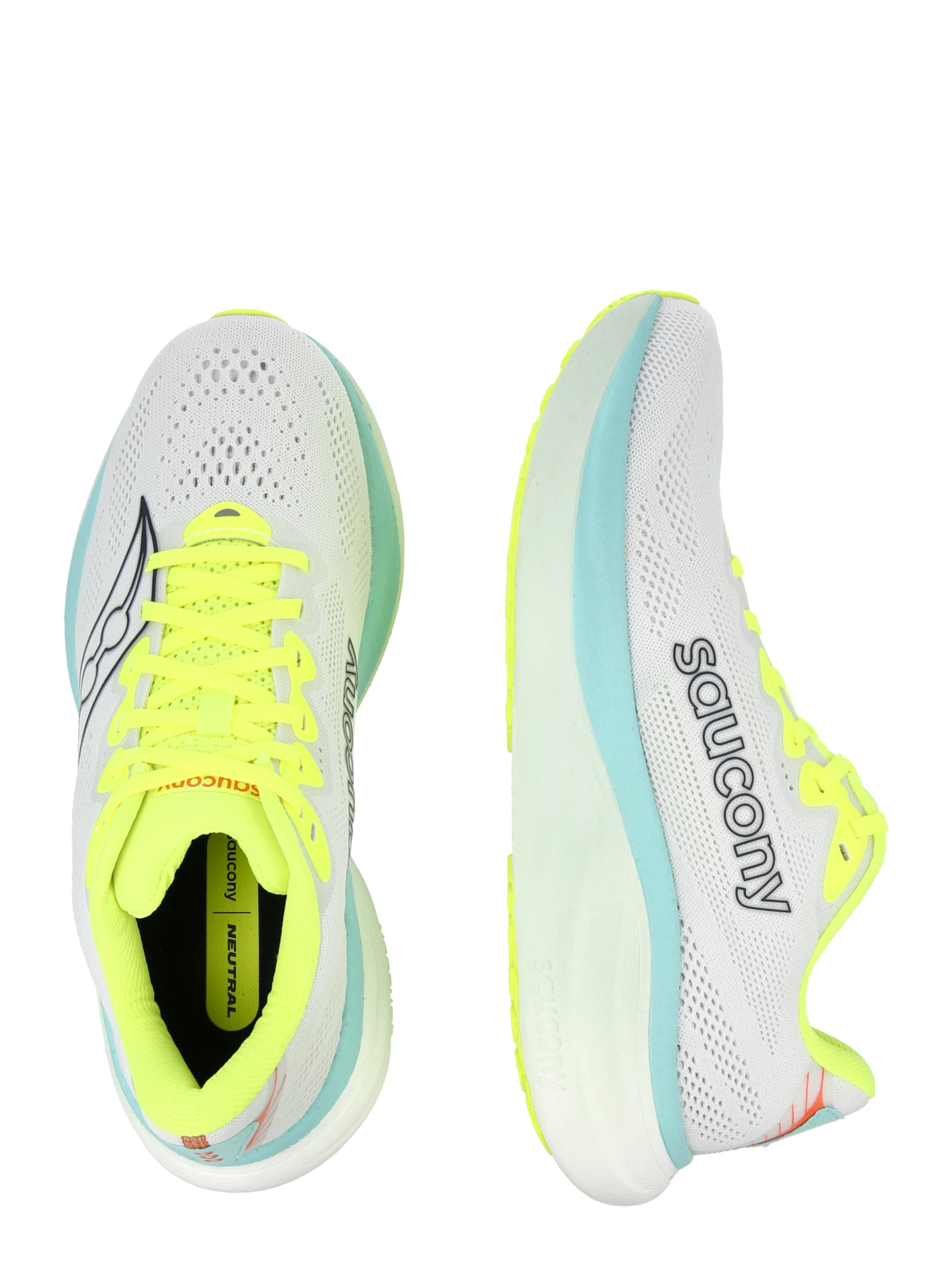 saucony Маратонки за бягане 'RIDE 19' в бяло