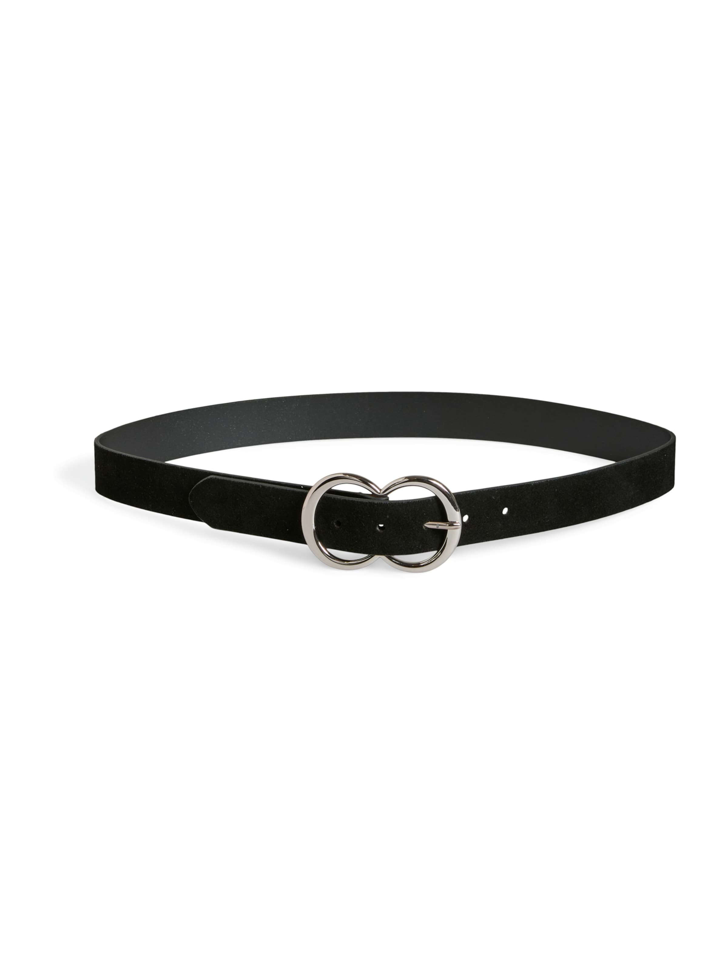 Ceinture 'PCJENNA' PIECES en noir : devant