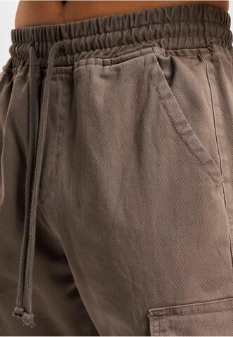 Loosefit Jeans cargo DEF en marron