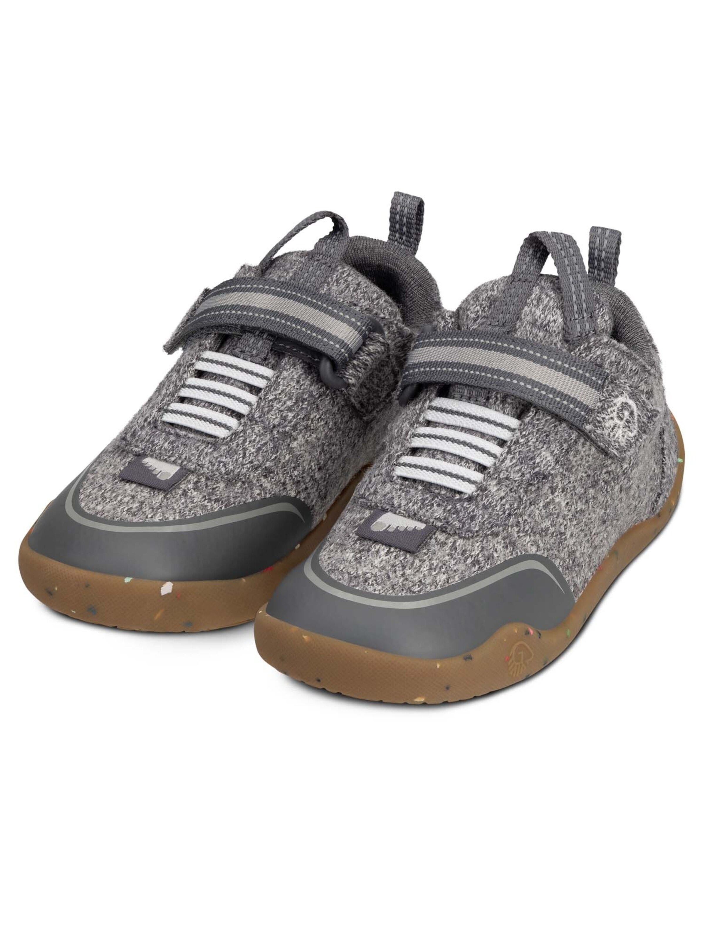 GIESSWEIN First-Step Shoes 'Wooly Steps' in Grey
