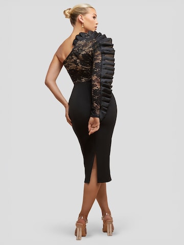 GODDIVA Avondjurk in Zwart