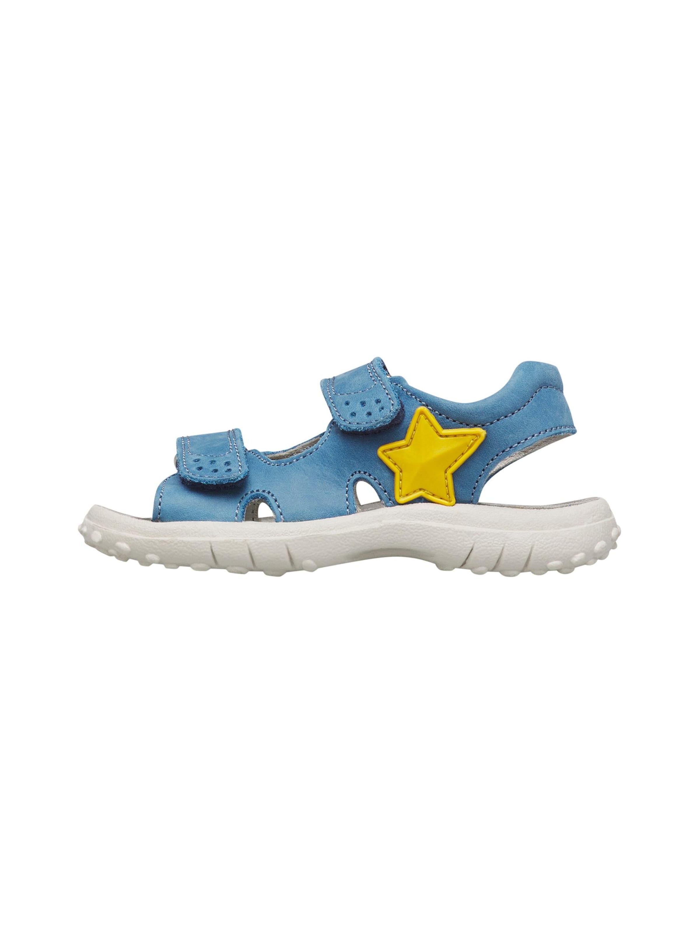 NATURINO Offene Schuhe 'DOCK'‌‌‌‌‌ in Gelb: Vorderseite