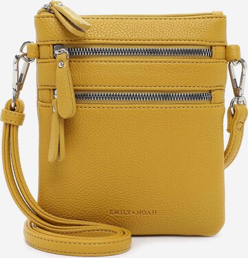 Borsa a tracolla 'Emma' di Emily & Noah in giallo: frontale