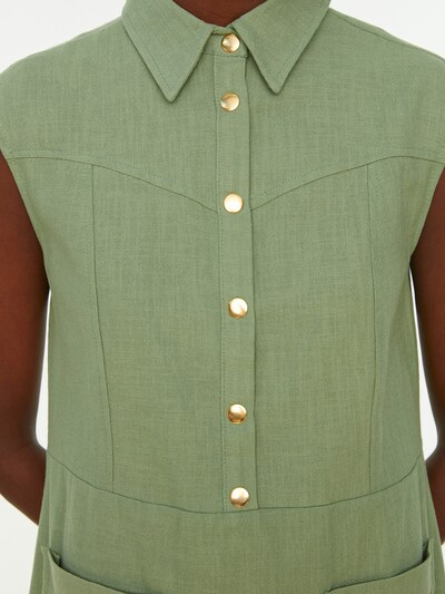 Trendyol Robe-chemise en 34 en vert clair, Vue avec produit