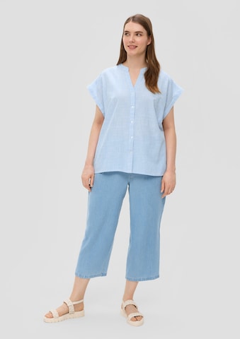 s.Oliver Red Label Plus Blouse in Blue