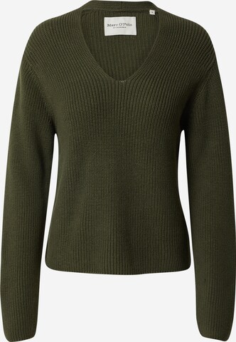 Pull-over Marc O'Polo en vert : devant