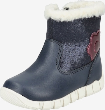 Bottes GEOX en bleu : devant