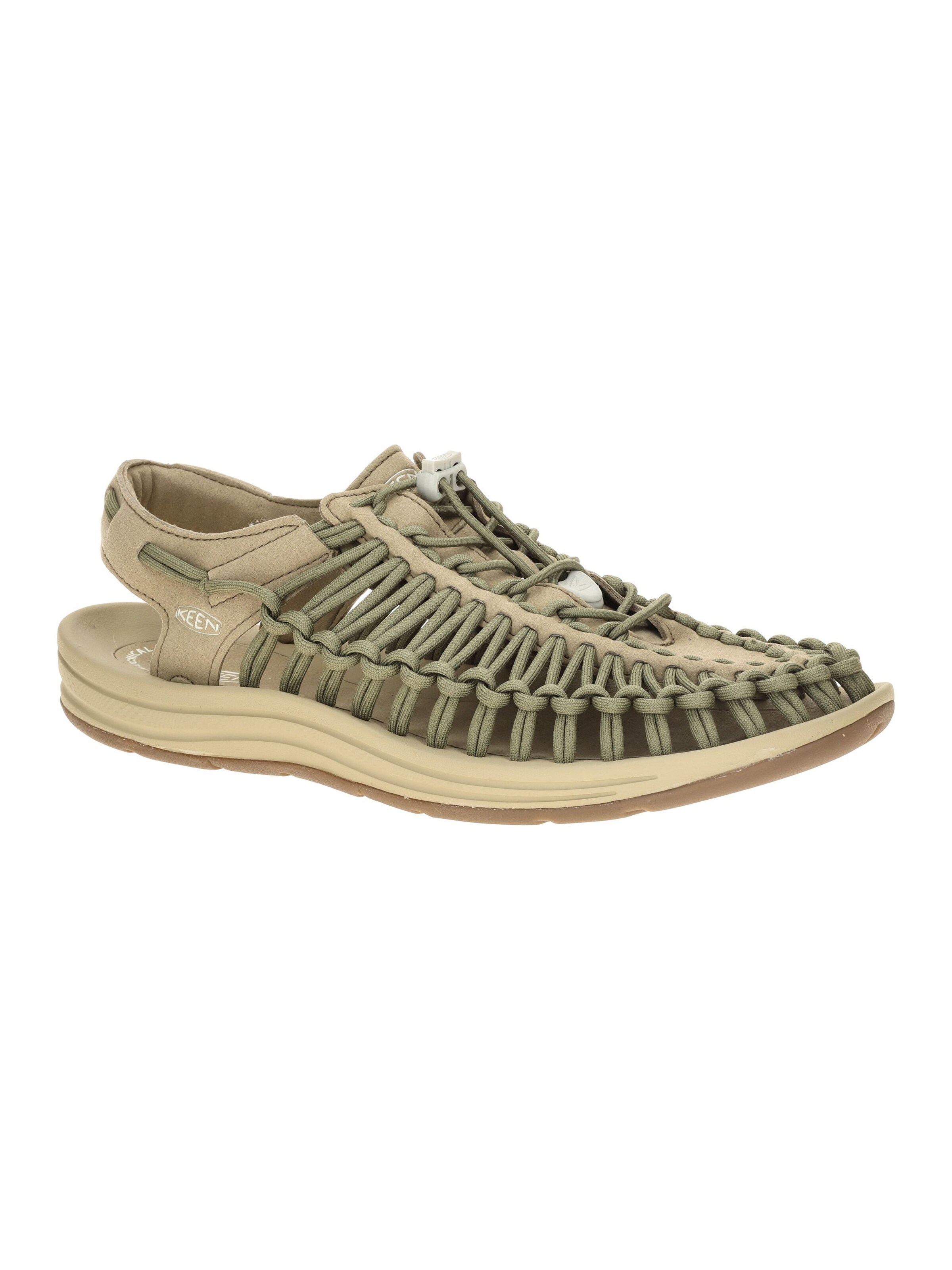KEEN Sandals in Green: front