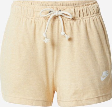 Nike Sportswear Shorts in Beige: predná strana