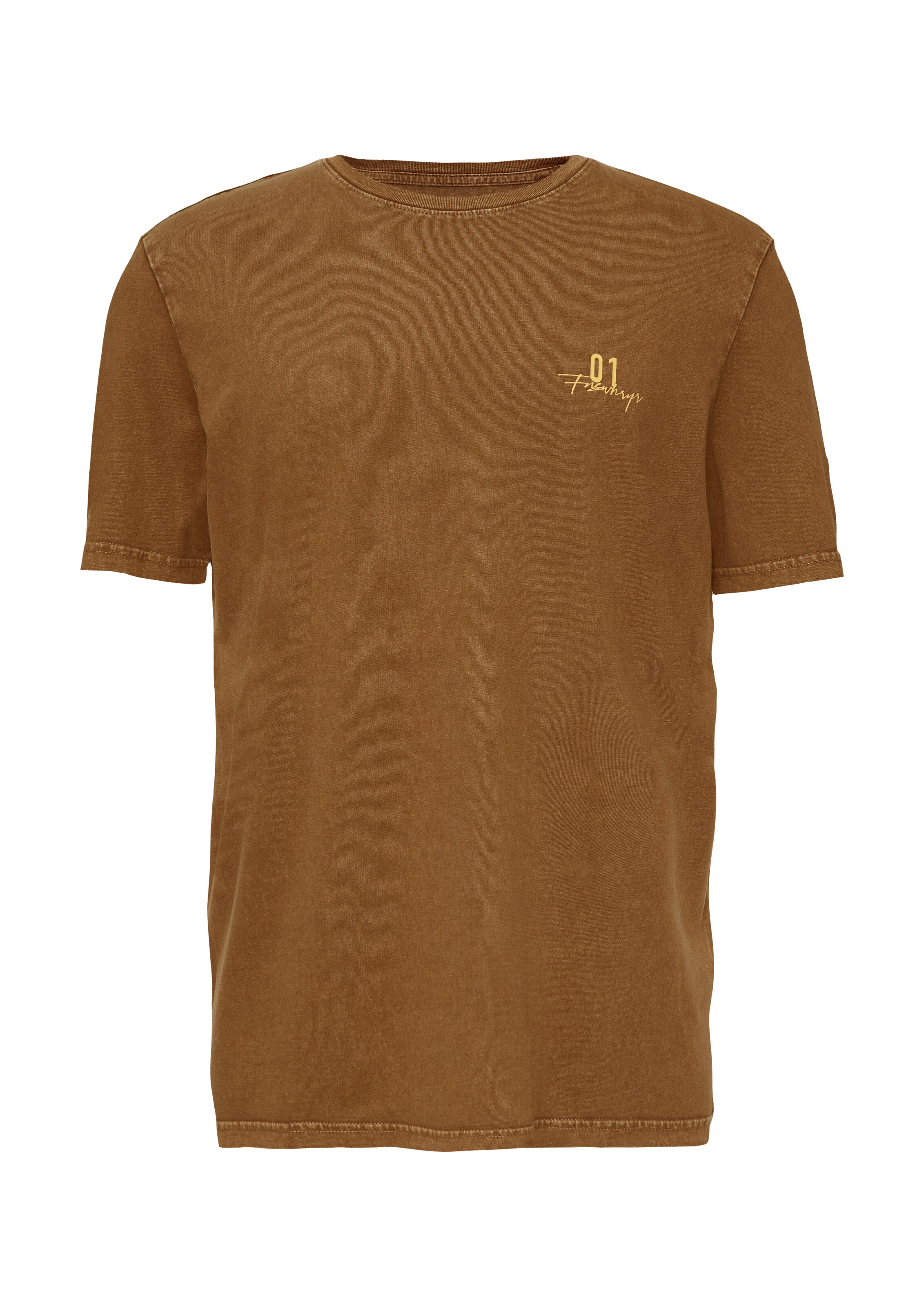 QS Shirt in Braun: Vorderseite