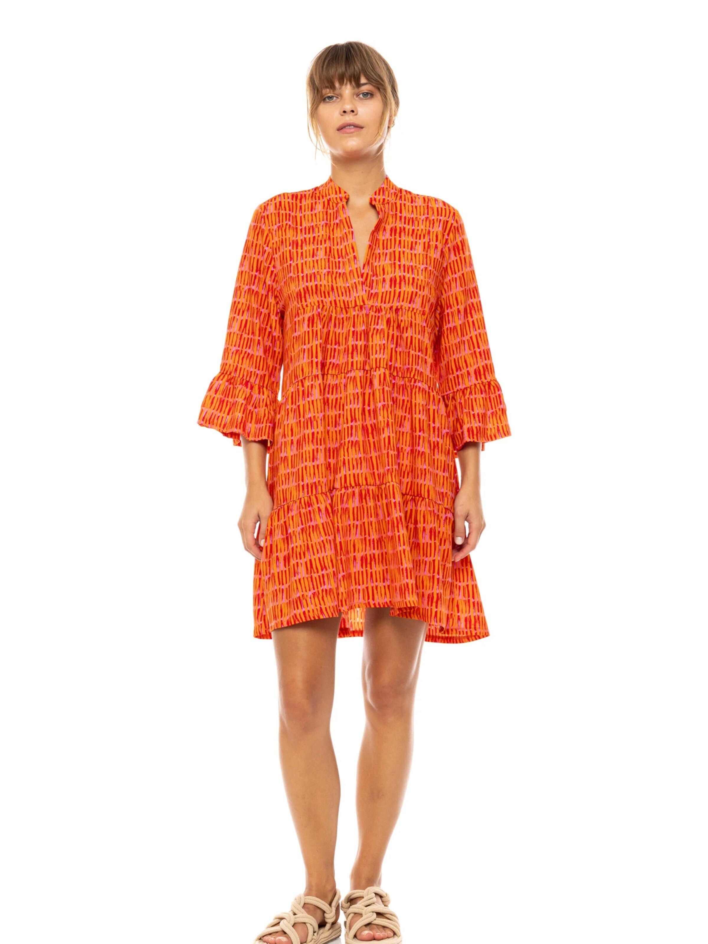 Pink Label Letní šaty – oranžová: přední strana
