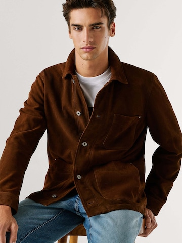 Pepe Jeans Between-season jacket 'Sinbar' in Brown