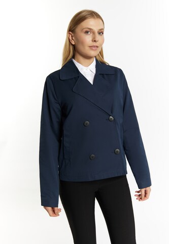 DreiMaster Klassik Between-Season Jacket in Blue: front