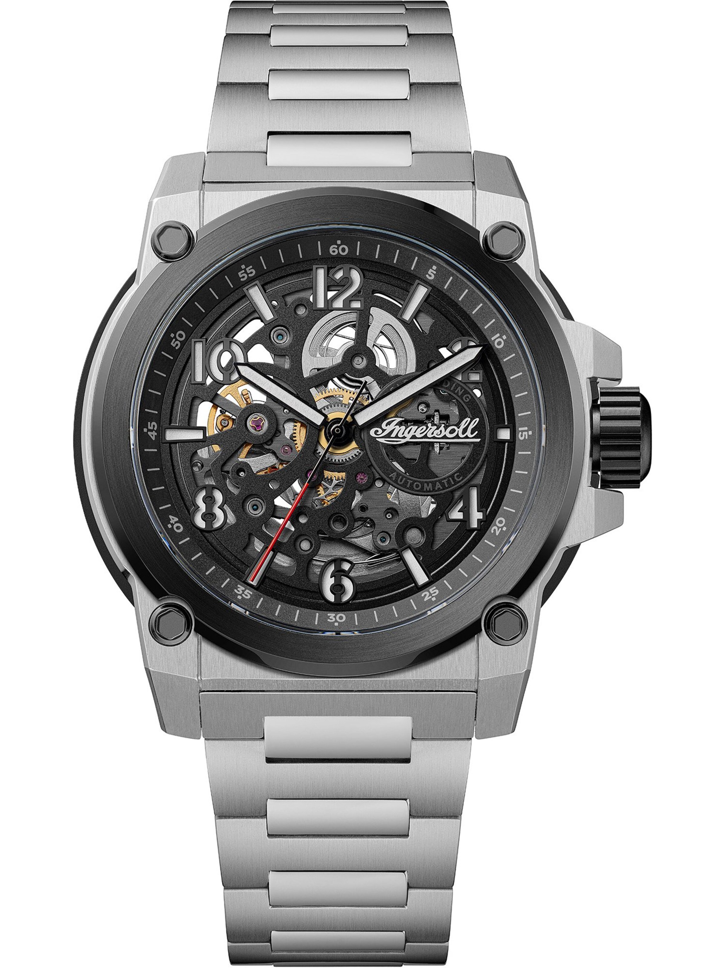 INGERSOLL Uhr in Silber: Vorderseite