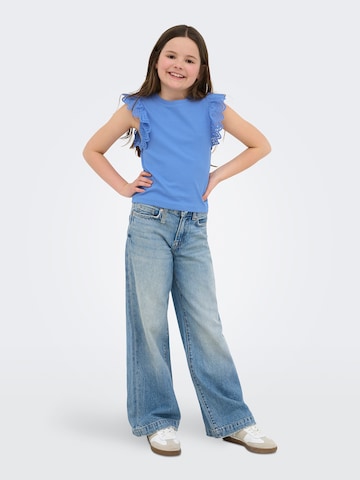 ONLY GIRLS Μπλουζάκι 'KOGDREA' σε μπλε