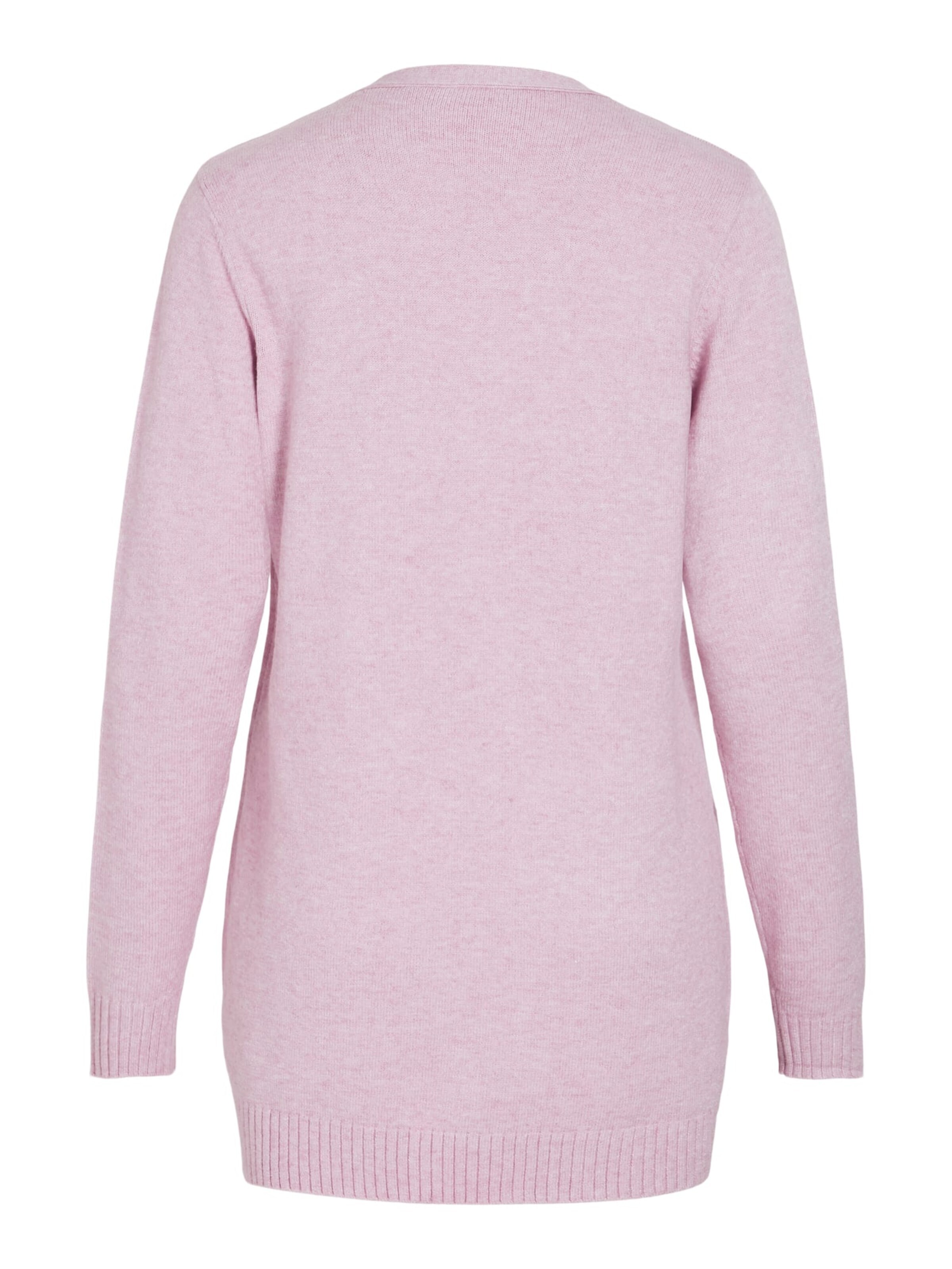 VILA Gebreid vest 'ril' in Lila