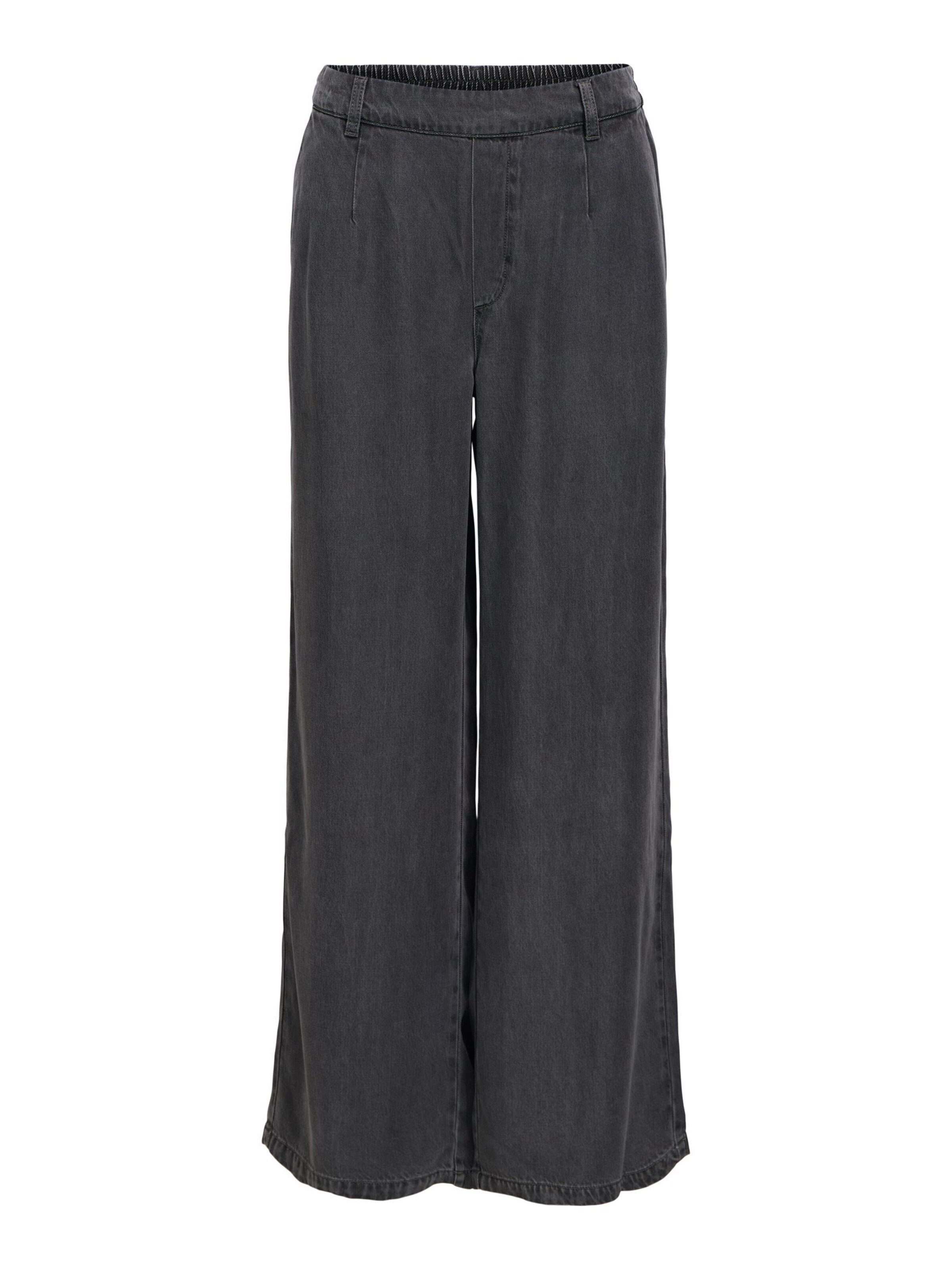 OBJECT Loosefit Jeans in Schwarz