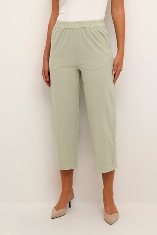 Kaffe Wide leg Pants 'Anaya' in Green