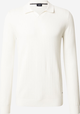 JOOP! Sveter 'Galdino' - Biela: predná strana