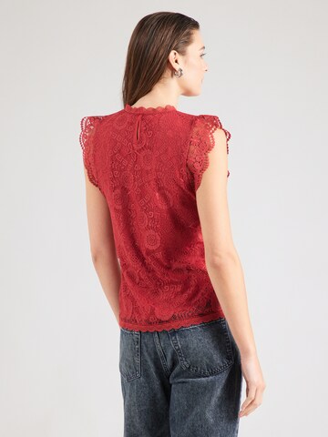 PIECES Blouse 'PCOLLINE' in Red