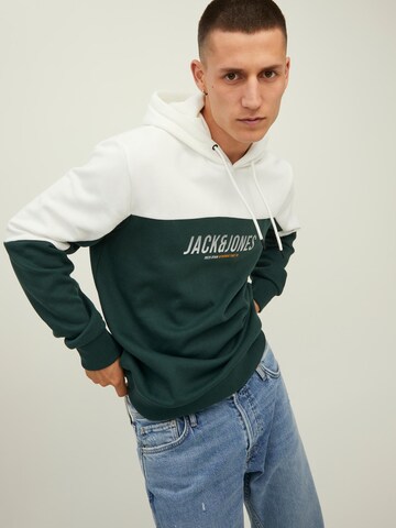 JACK & JONES Sweatshirt 'Dan' in Grün