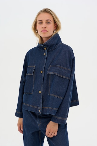 My Essential Wardrobe Overgangsjakke i blå: forside