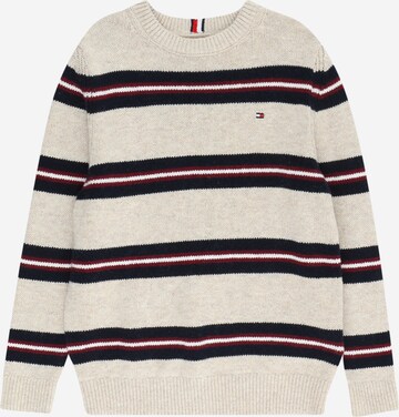 TOMMY HILFIGER Sweter w kolorze beżowy: przód