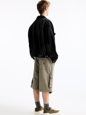 Veste mi-saison Pull&Bear en noir