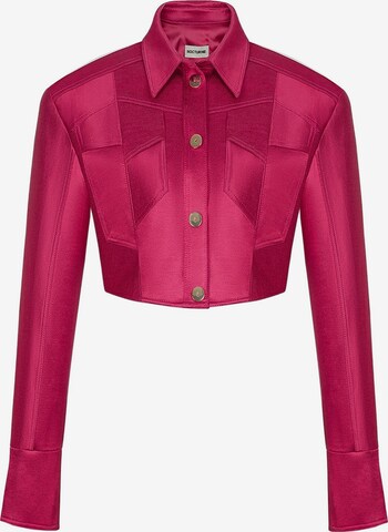 NOCTURNE - Chaqueta de entretiempo en rosa: frente