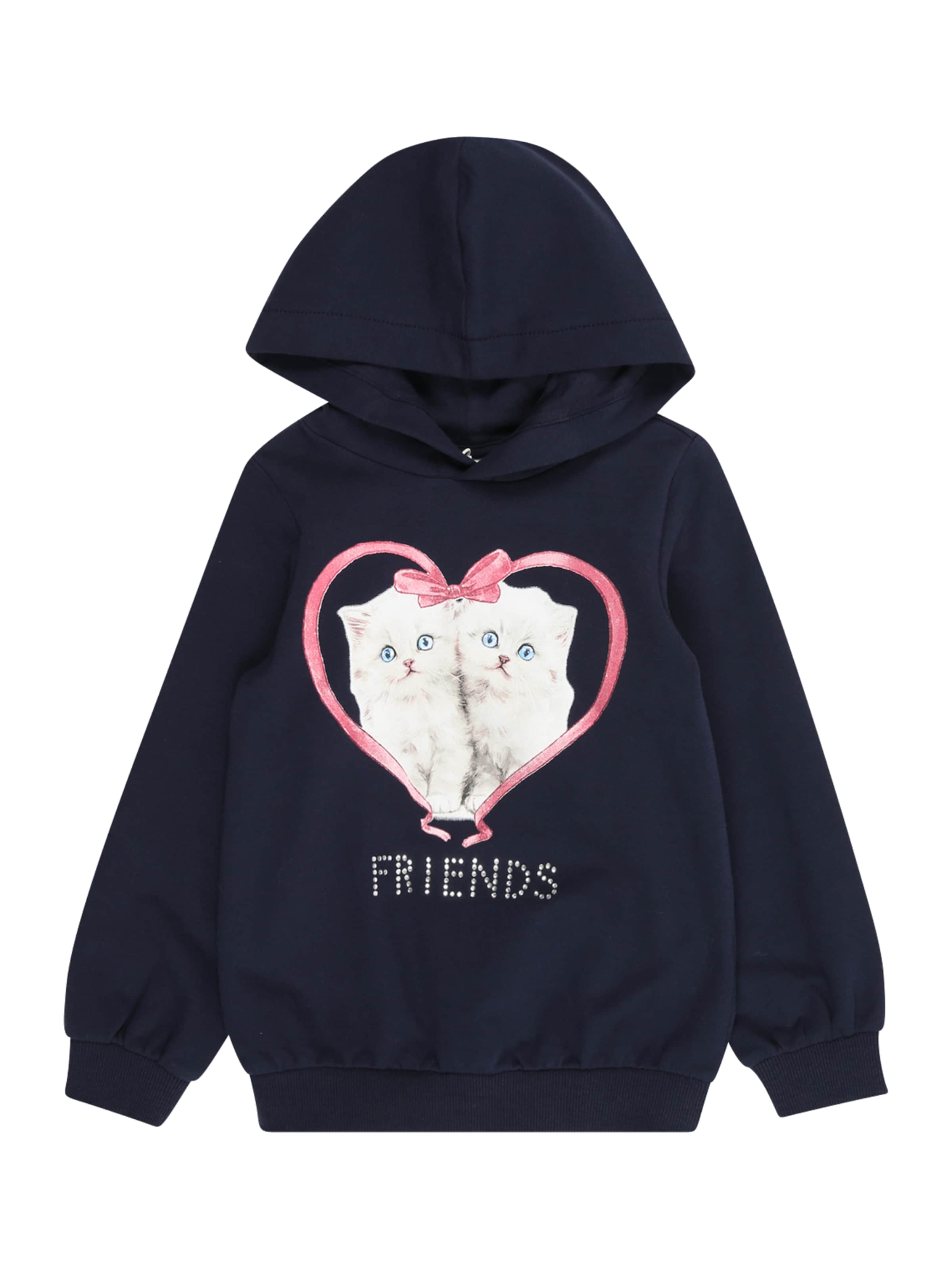 s.Oliver Sweatshirt i blå: framsida