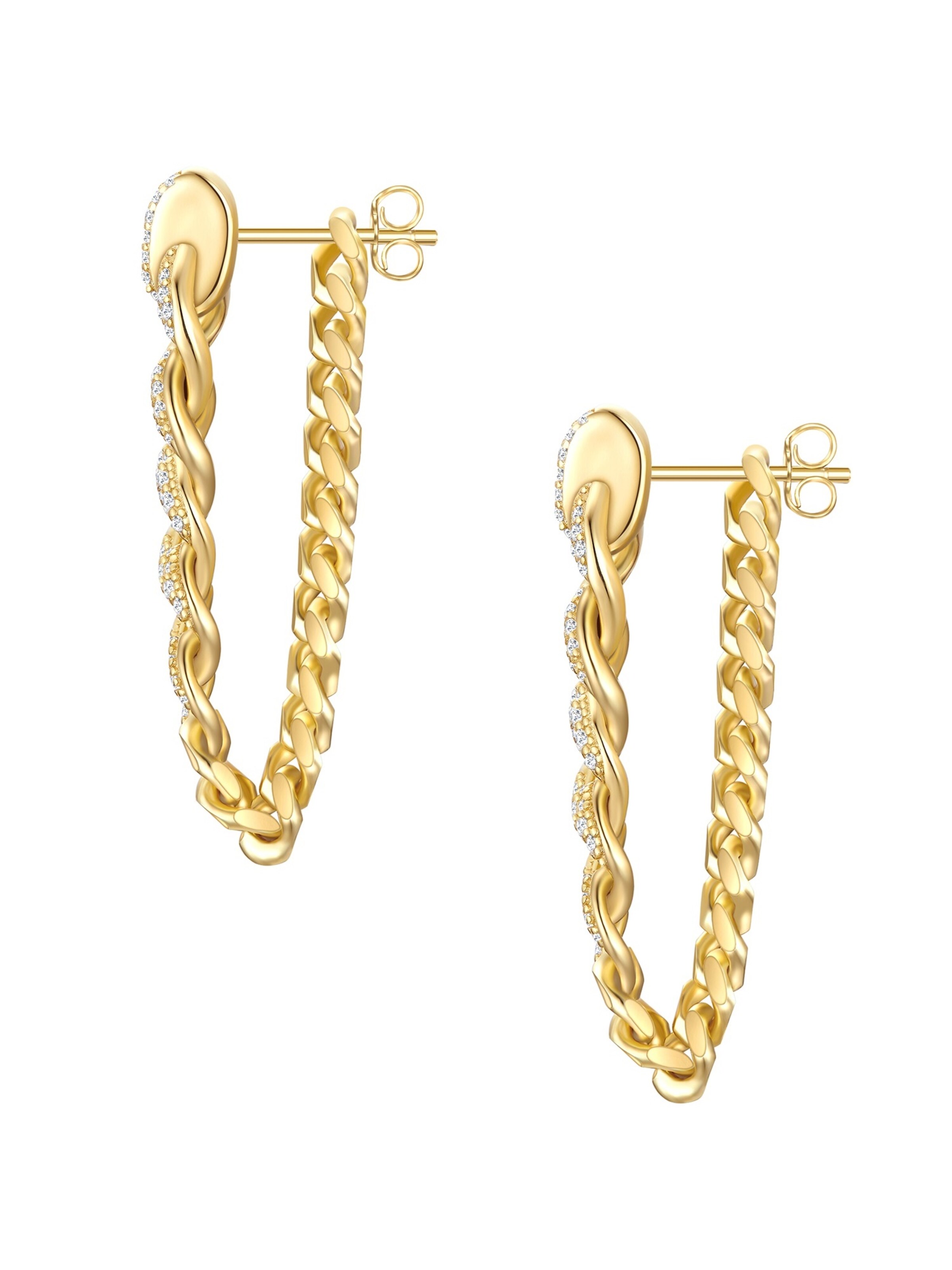 Glanzstücke München Oorbellen in Goud