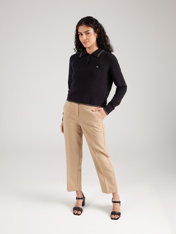 Coupe slim Pantalon à plis TOMMY HILFIGER en beige