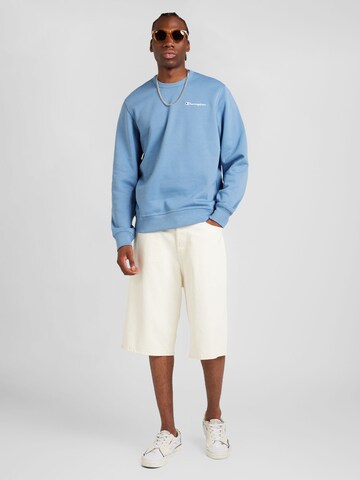 Felpa di Champion Authentic Athletic Apparel in blu