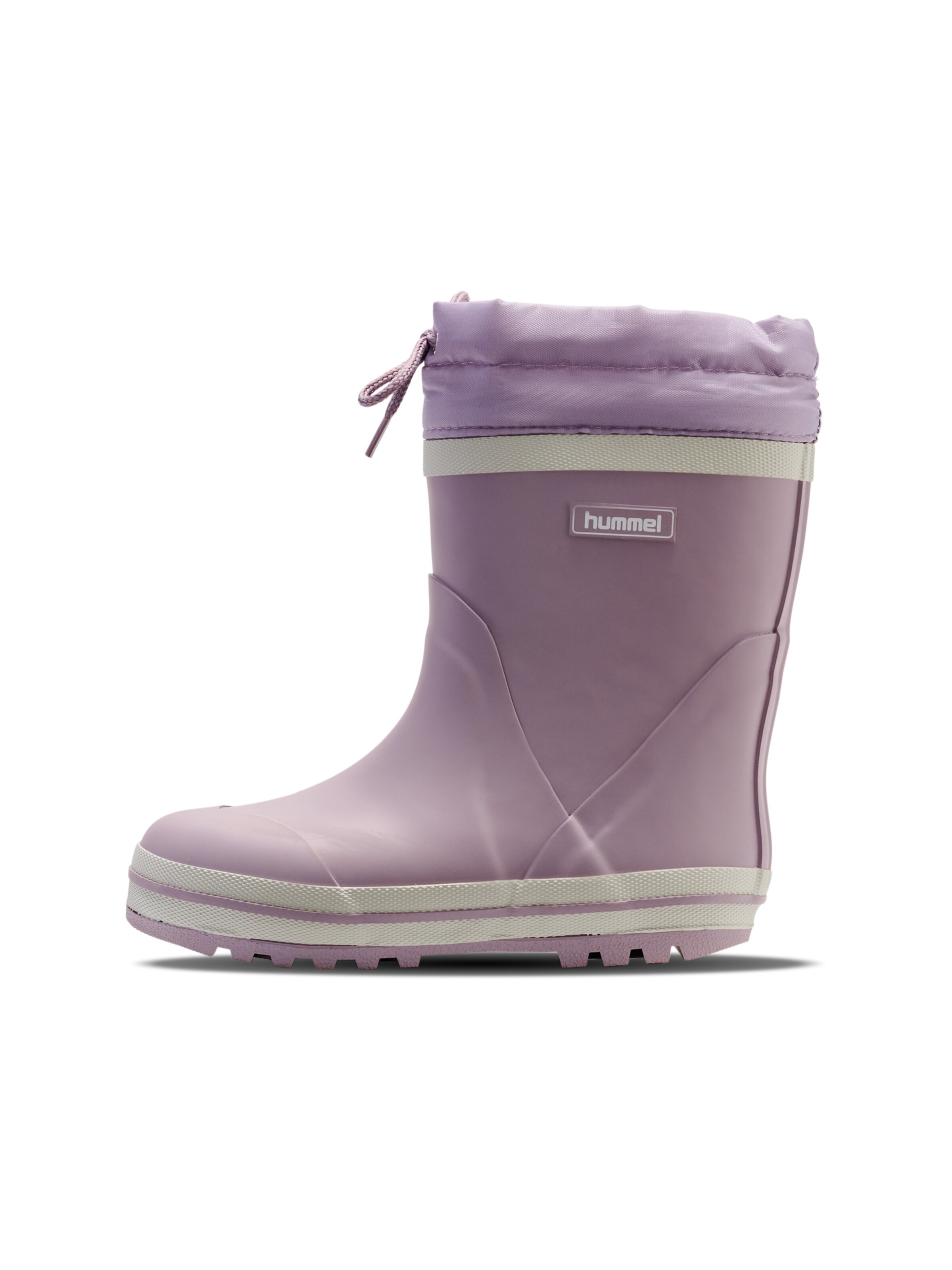 Hummel Gummistiefel in 24 in grau / lila, Produktansicht