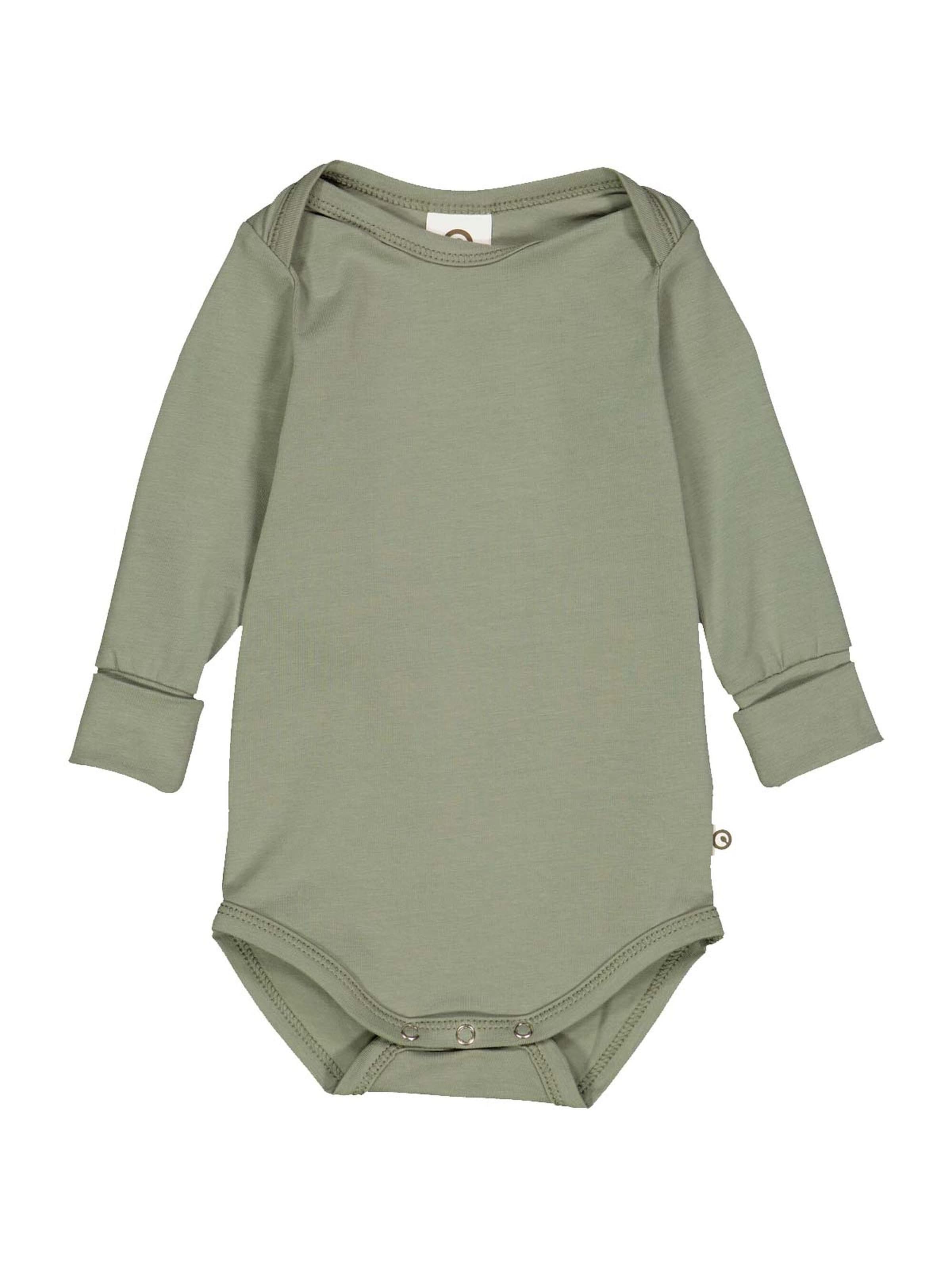 Tutina / body per bambino di Müsli by GREEN COTTON in verde