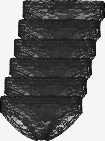 like it! Slip 'Lisa' in Schwarz: Vorderseite