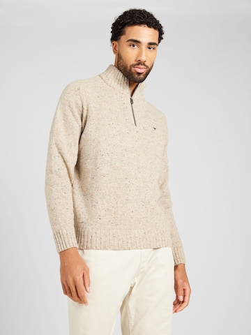 FYNCH-HATTON Sweater in White: front