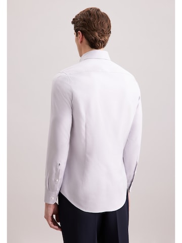 SEIDENSTICKER Slim fit Zakelijk overhemd in Grijs