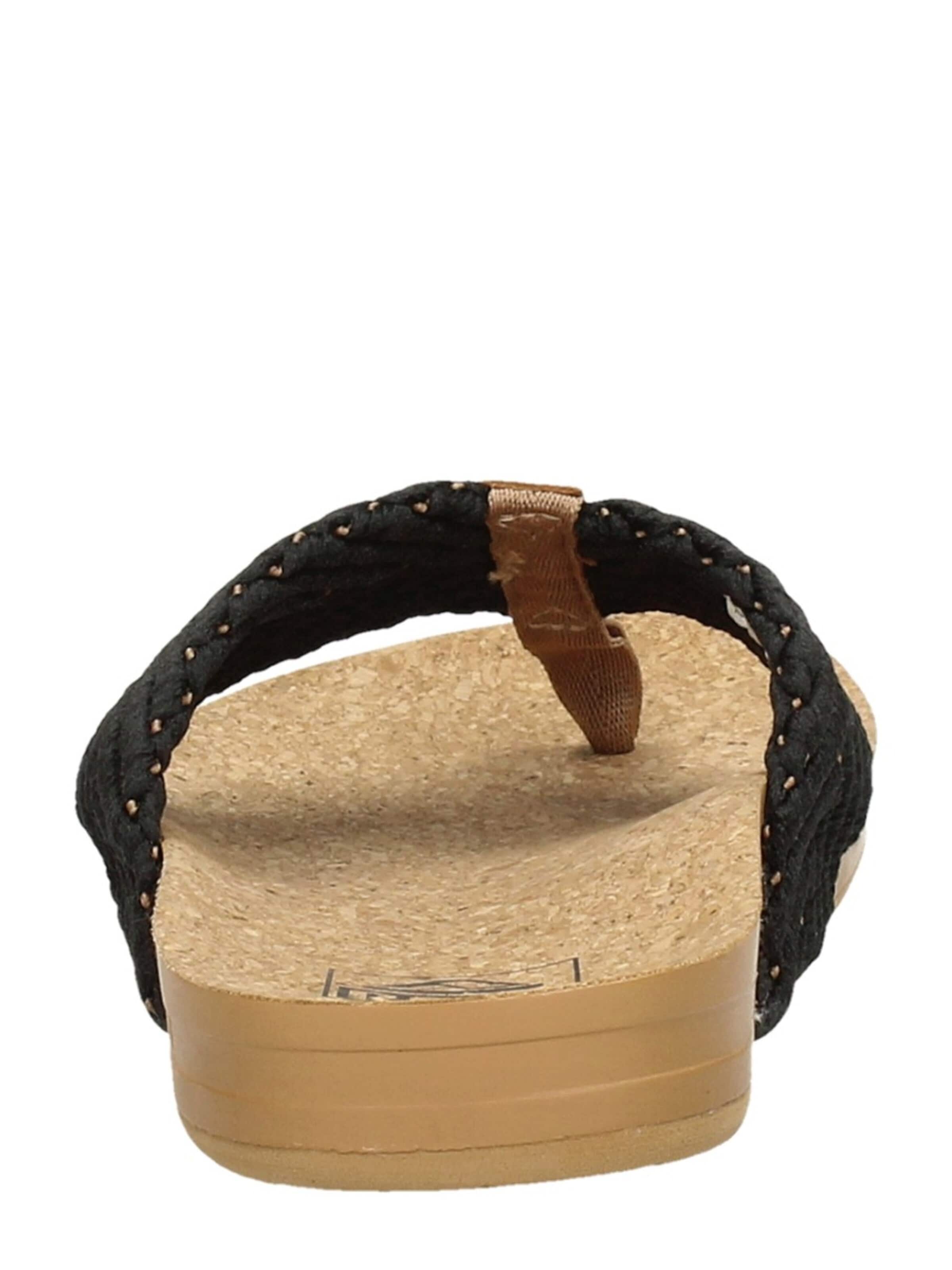 REEF Teenslipper 'Cushion Court' in Zwart