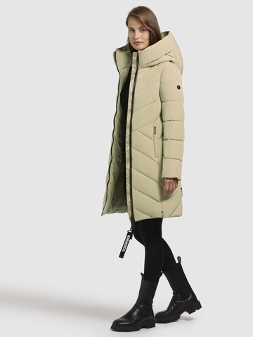 khujo - Sobretudo de inverno 'Darka2' em verde