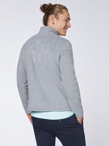 CHIEMSEE Fleece Jacket in Grey