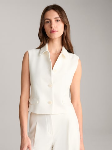 JOOP! Suit Vest in White: front