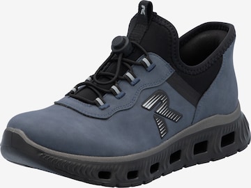 Baskets basses Rieker Sport en bleu : devant