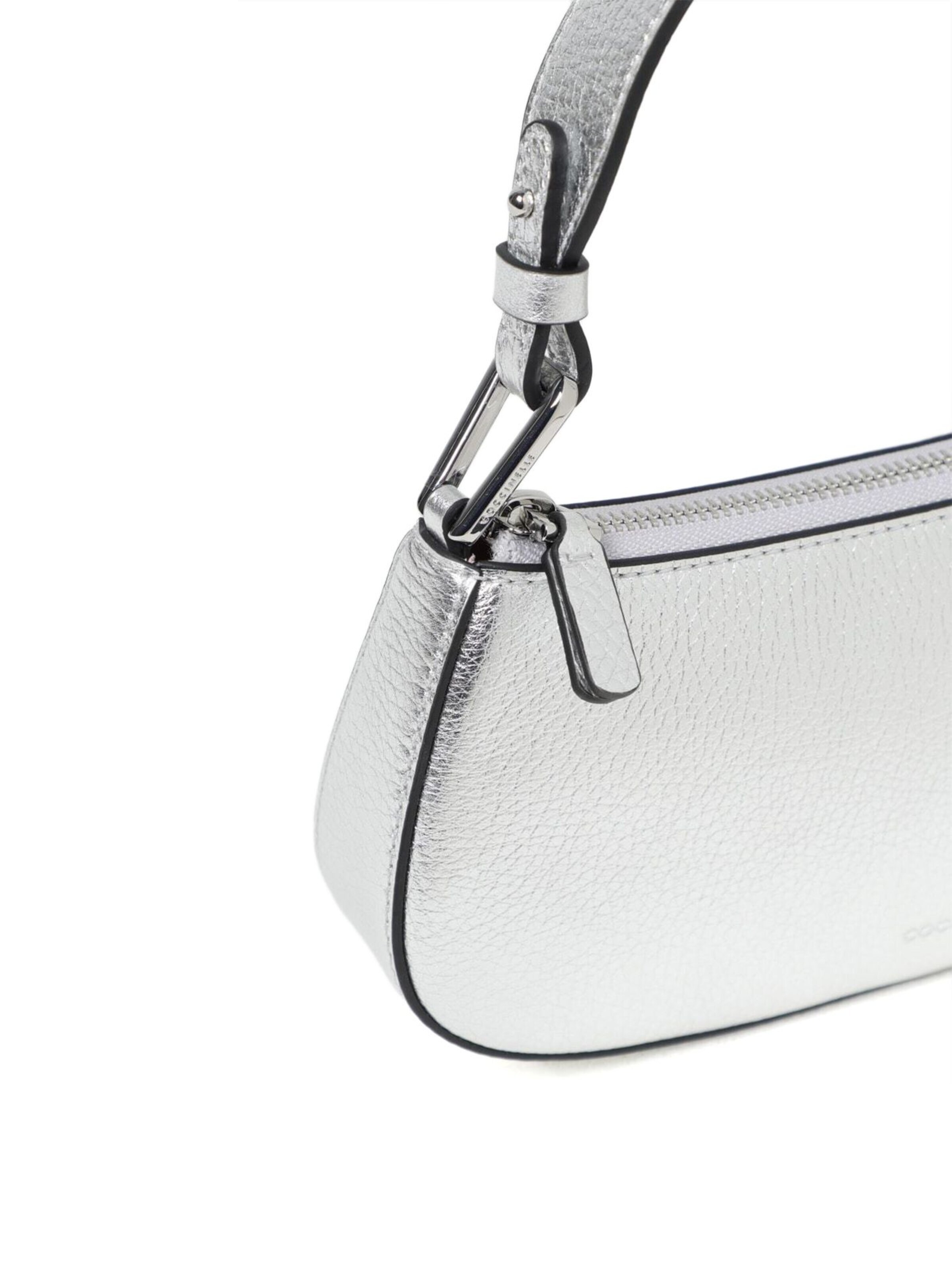Borsa a spalla 'Coccinelle Shoulder Bag Silver' di Coccinelle in argento
